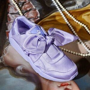 Puma x Fenty Bow Shoes in Sweet Lavender